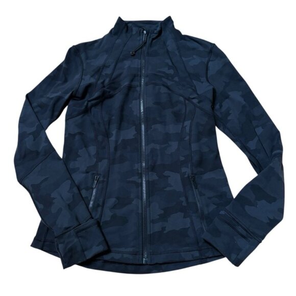 Lululemon Define Jacket Camo Size 10 - Picture 1 of 4